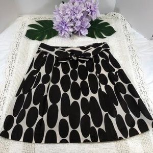 Ann Taylor 2P Misses 100% Cotton Flared Skirt